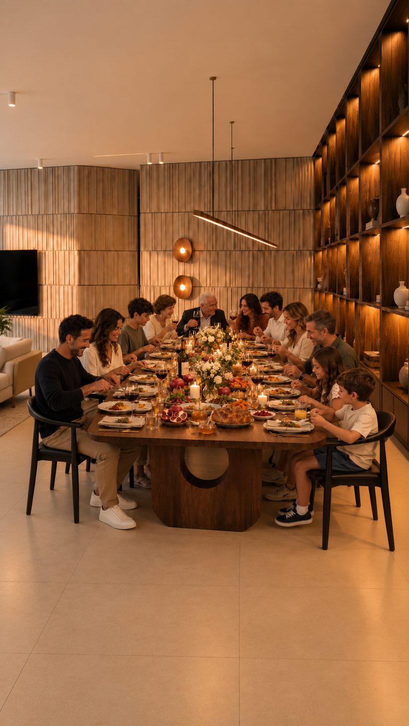 שוט 4 — שולחן החג